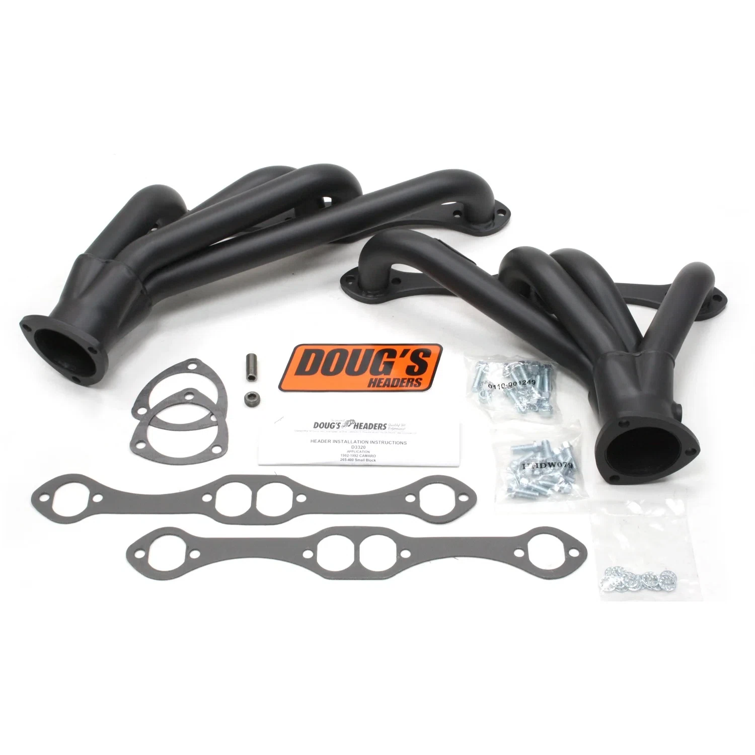 Mid-Length Headers for 82-92 GM F Body 265-400 SBC 1-5_8in Primary D3320-B